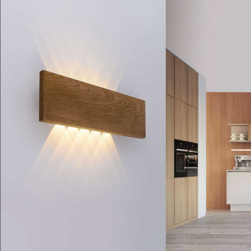 home24 LED-Wandleuchte Palma