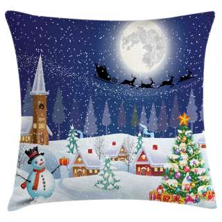 home24 Kissenbezug Winterlandschaft