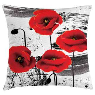 home24 Kissenbezug Grunge Blumen