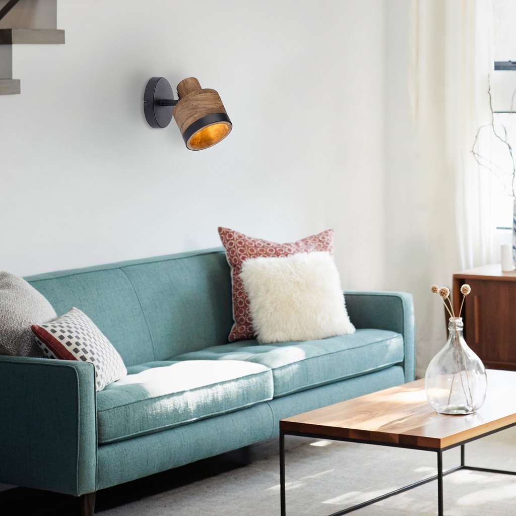 home24 Wand- und Deckenleuchte Gabriel I