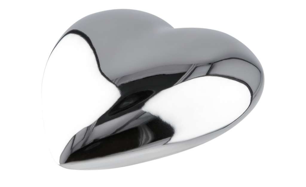 Schwimmfigur Herz ¦ silber ¦ Porzellan Dekoration > Dekoartikel - Höffner