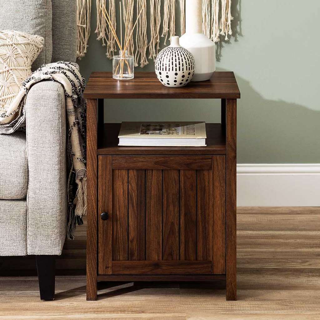 Kommode Landhaus Stil 61 cm hoch 1 türig