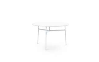 Normann Copenhagen - Union Tisch rund - white - indoor