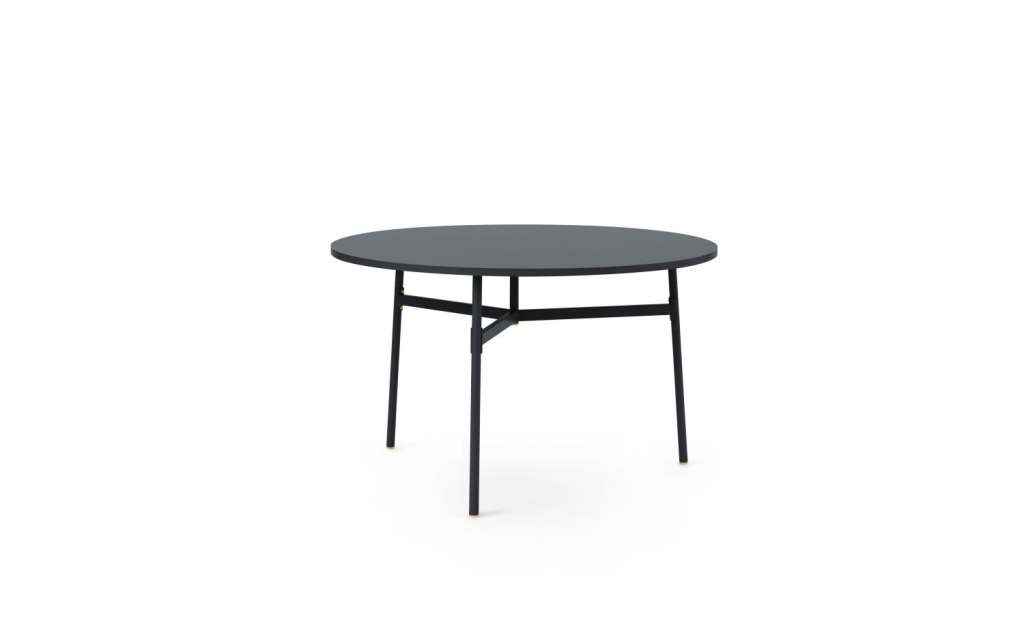 Normann Copenhagen - Union Tisch rund - black - indoor