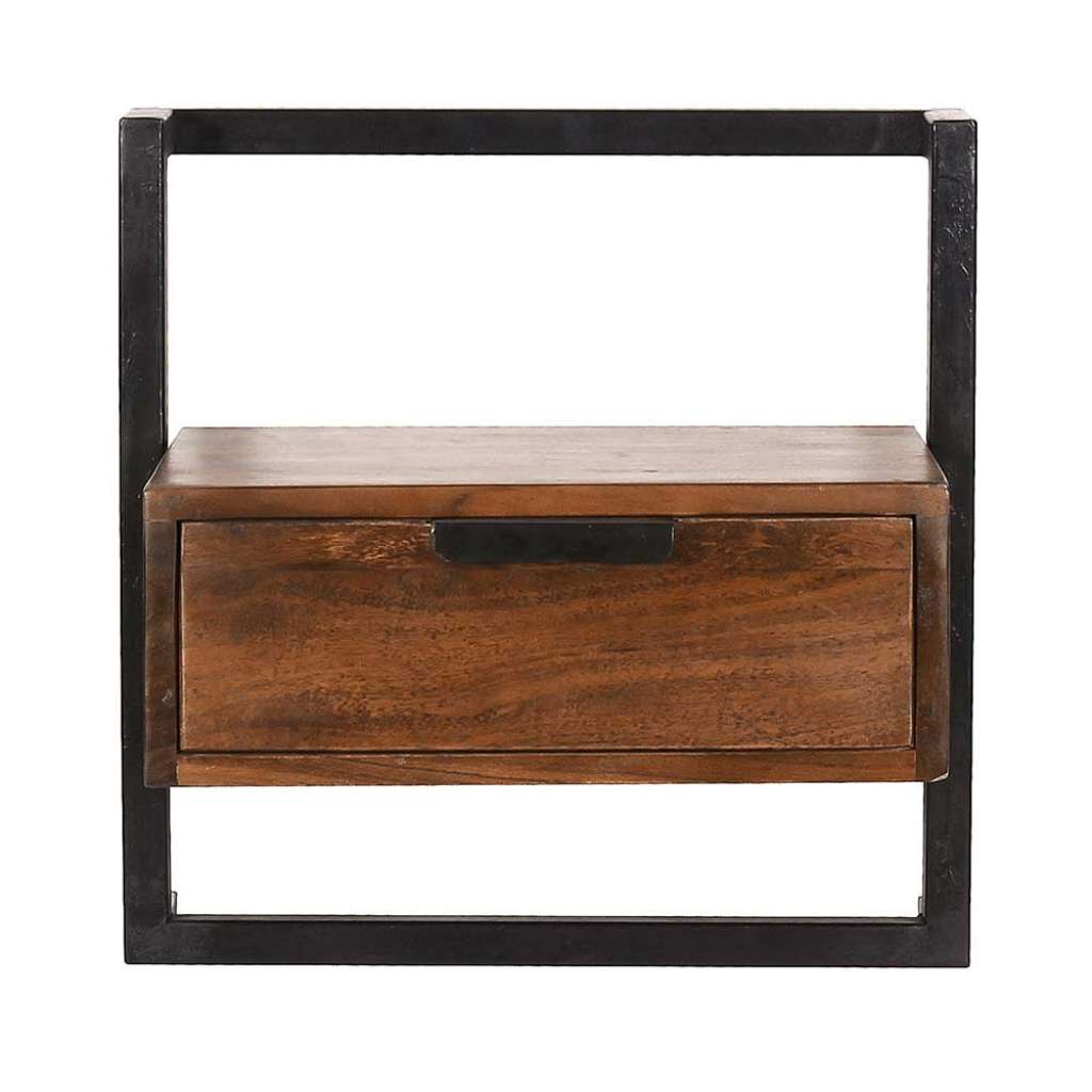 Nachtkonsole für die Wandmontage einer Schublade