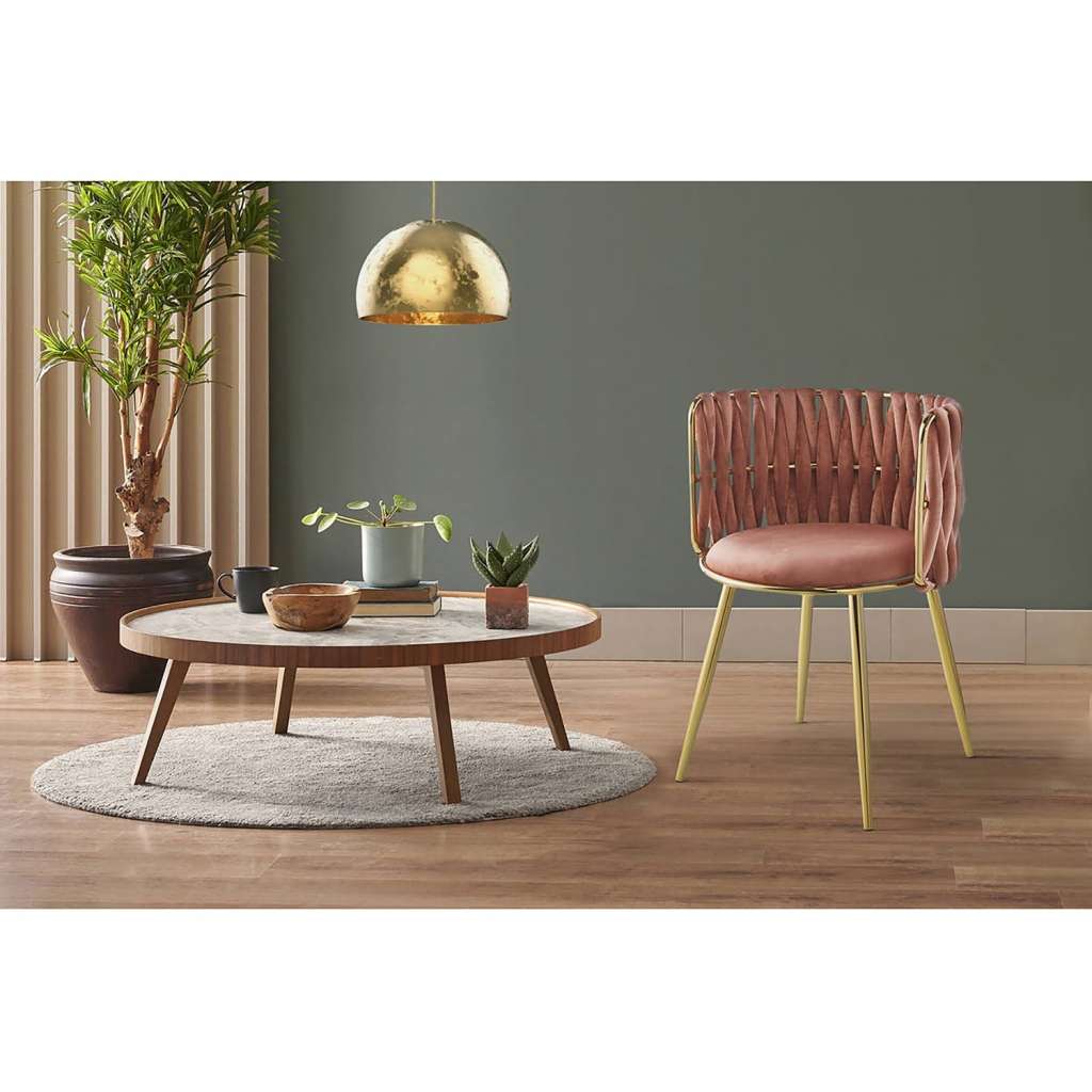 home24 Armlehenstuhl Milla (2er-Set)