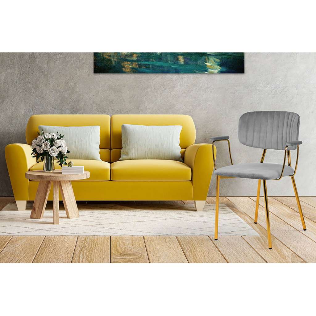 home24 Armlehnenstuhl Kian (2er-Set)