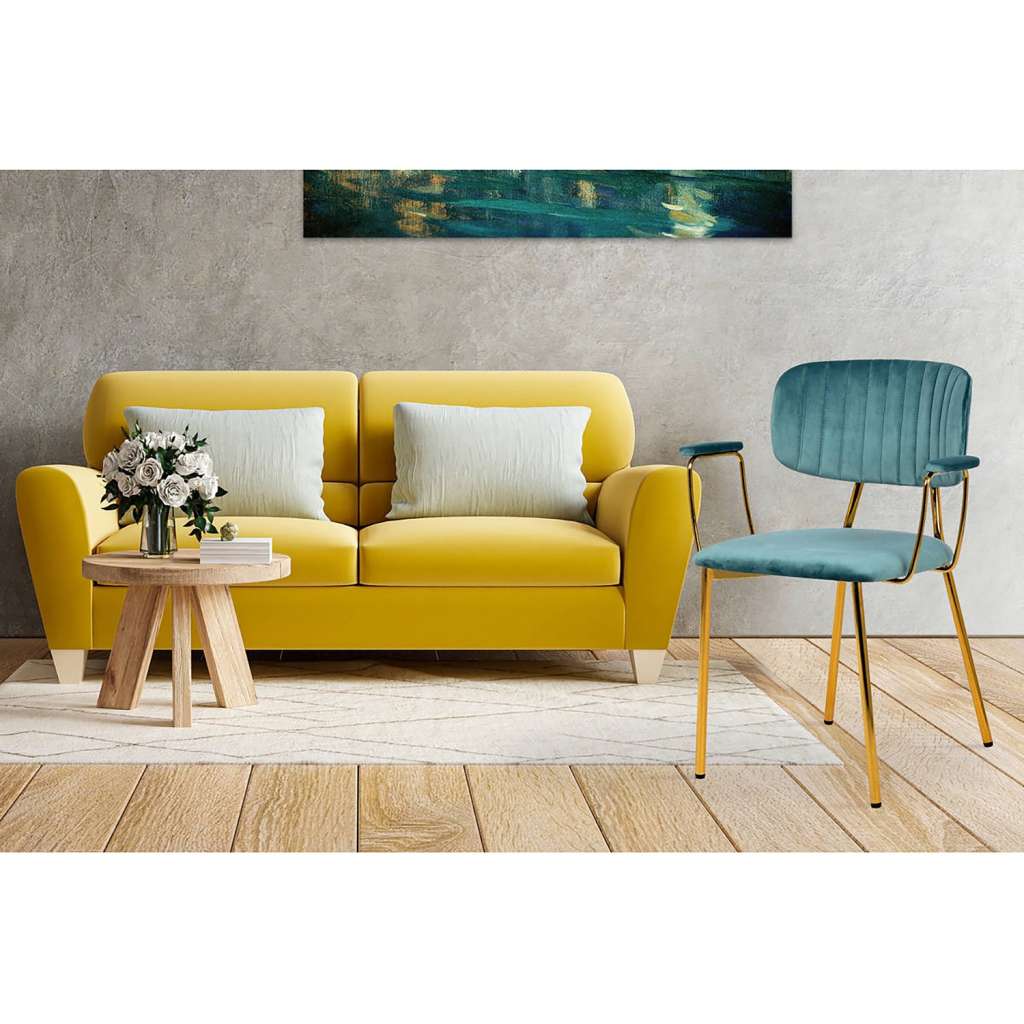 home24 Armlehnenstuhl Kian (2er-Set)