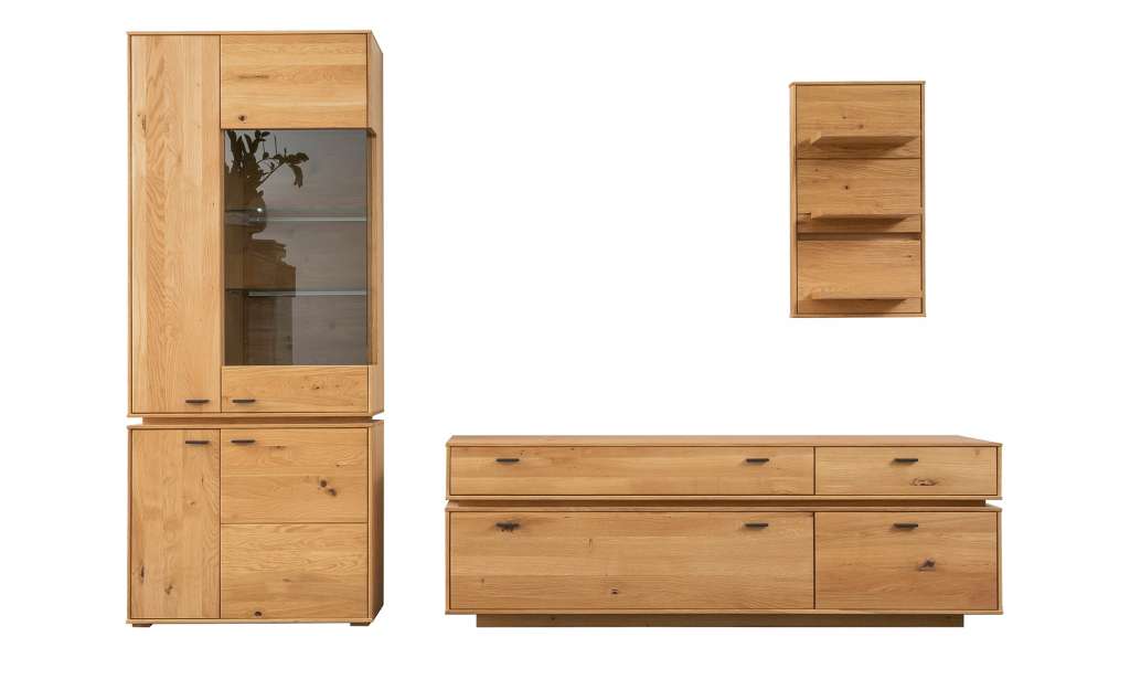 Woodford Wohnkombination  Moris ¦ holzfarben Wohnwände - Höffner