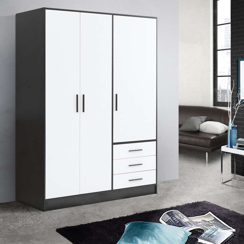 home24 Drehtürenschrank Mindelberg