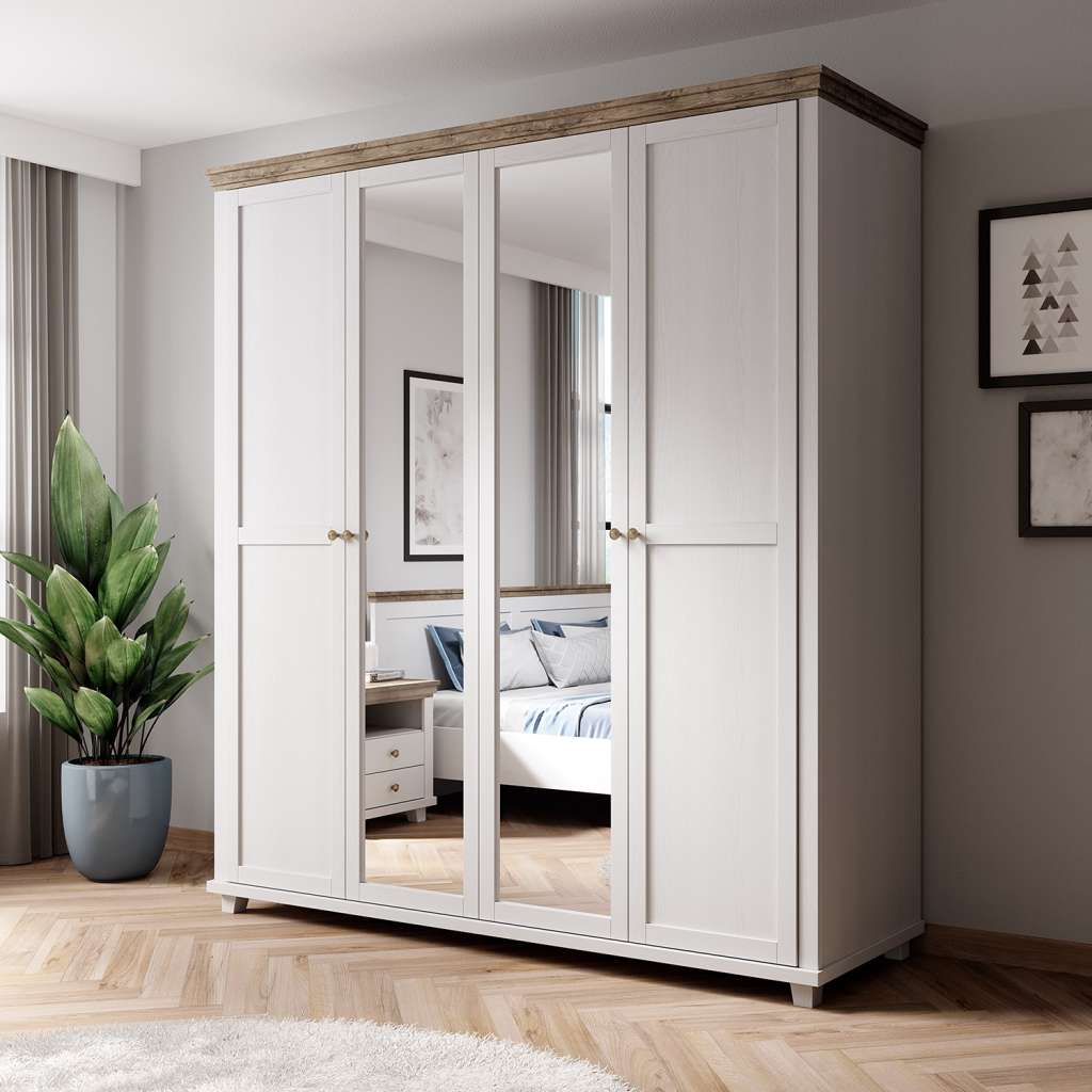 home24 Drehtürenschrank Emmanuela