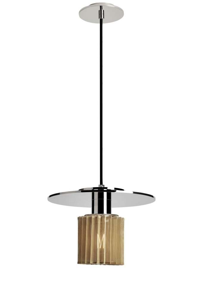 DCW éditions - IN THE SUN 270 Hängeleuchte - silber/gold - indoor