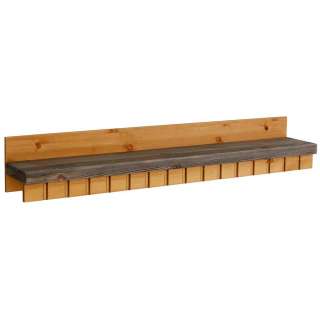 Echtholz Regal aus Kiefer Massivholz 120 cm breit