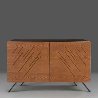 Sideboard 75 cm hoch Vierfußgestell aus Metall