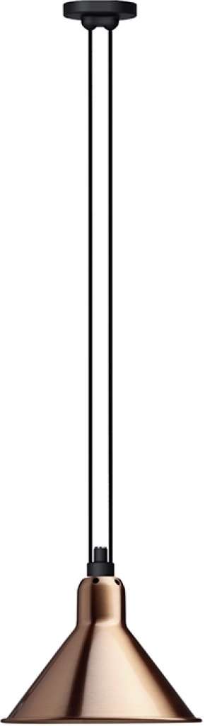 DCW éditions - LES ACROBATES DE GRAS N°322 L CONIC - kupfer/weiß - indoor