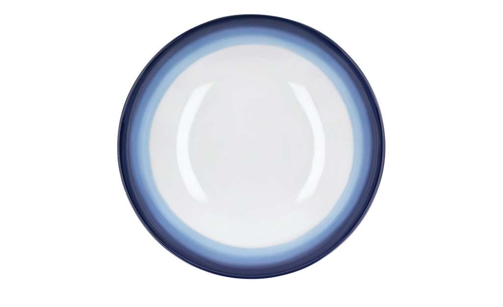 Suppenschüssel mit Farbverlauf  Portofino ¦ blau ¦ Porzellan Ø: 20.5 Geschirr > Geschirrsets > weitere Service - Höffner