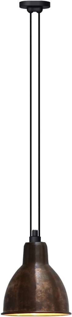 DCW éditions - LES ACROBATES DE GRAS N°322 XL ROUND - ungeschliffenes kupfer/weiß - indoor