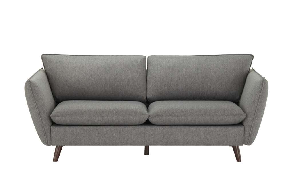 Sofa 3-sitzig  Valena ¦ grau Polstermöbel > Sofas > 3-Sitzer - Höffner