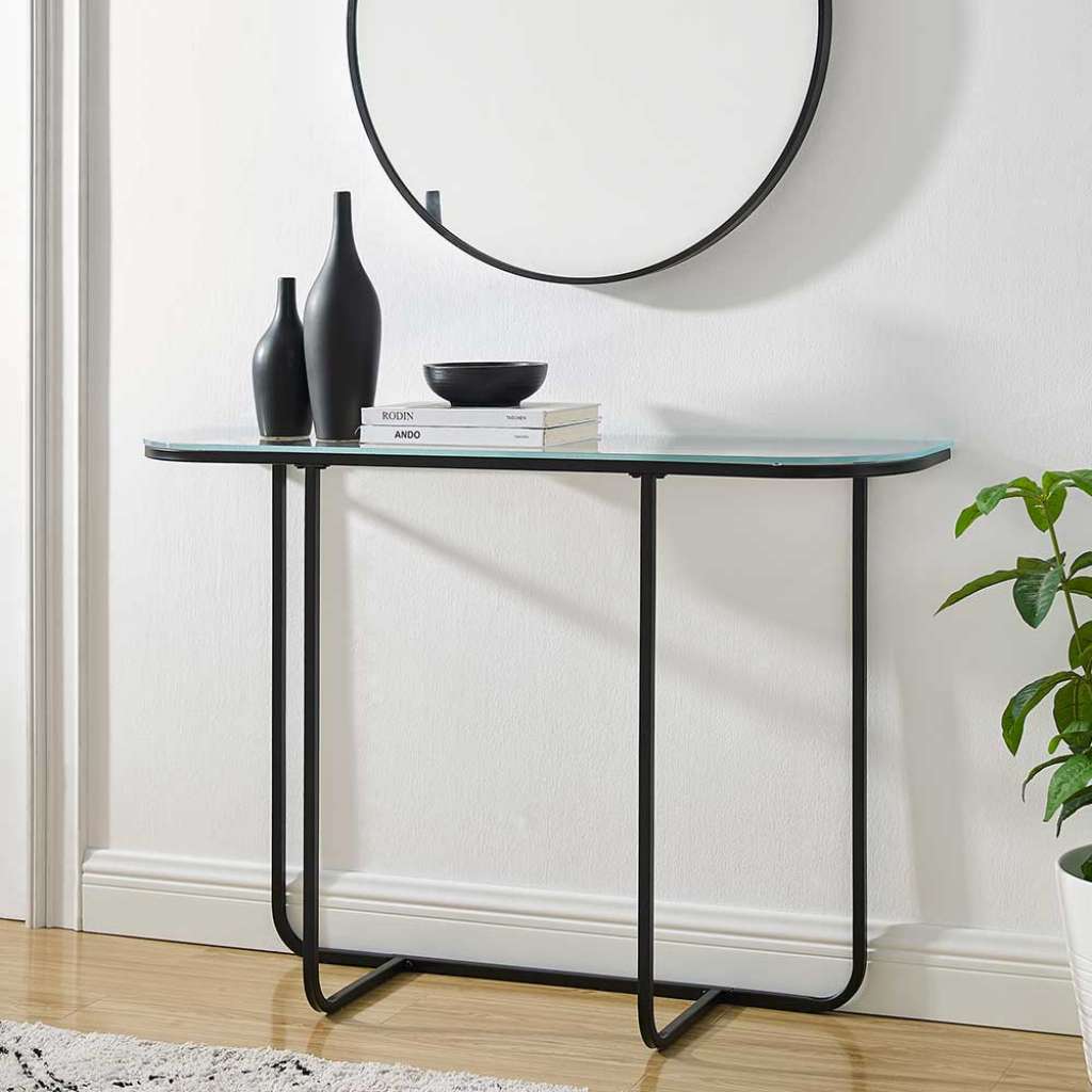 Wandtisch aus Sicherheitsglas Metall