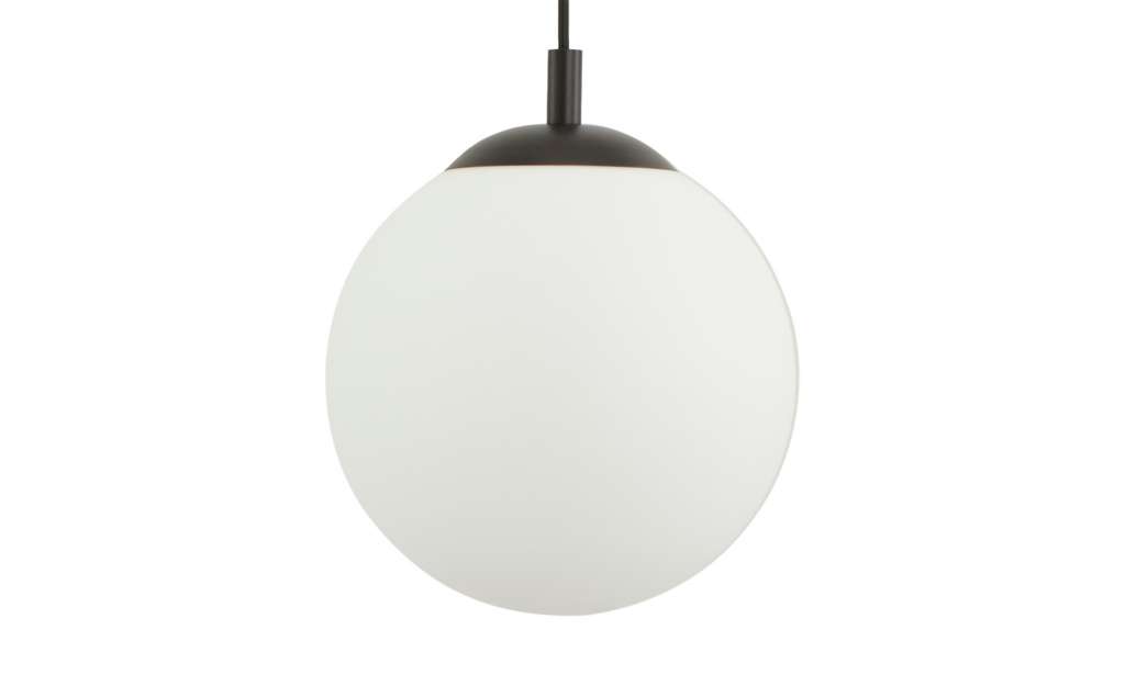 Wofi Pendelleuchte, 1-flammig, Glaskugel ´mittel´ ¦ schwarz Ø: 25 Lampen & Leuchten > Innenleuchten > Pendelleuchten - Höffner