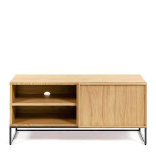 Fernseh Unterschrank in Eichefarben Skandi Design
