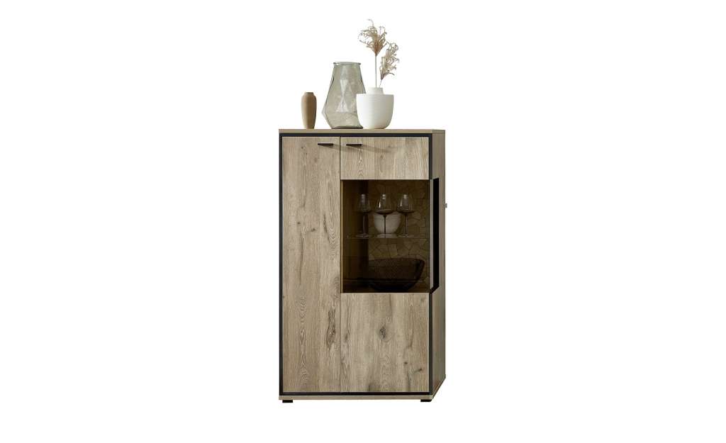 uno Vitrine  Ruben ¦ holzfarben Kommoden & Sideboards > Vitrinen - Höffner