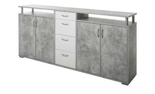Sideboard  Mila ¦ grau Kommoden & Sideboards > Sideboards - Höffner