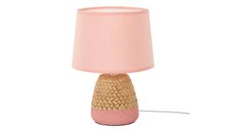 for friends Keramik-Tischleuchte, 1-flammig, Pink mit Seil ¦ rosa/pink Ø: 20 Lampen & Leuchten > Innenleuchten > Tischlampen - Höffner