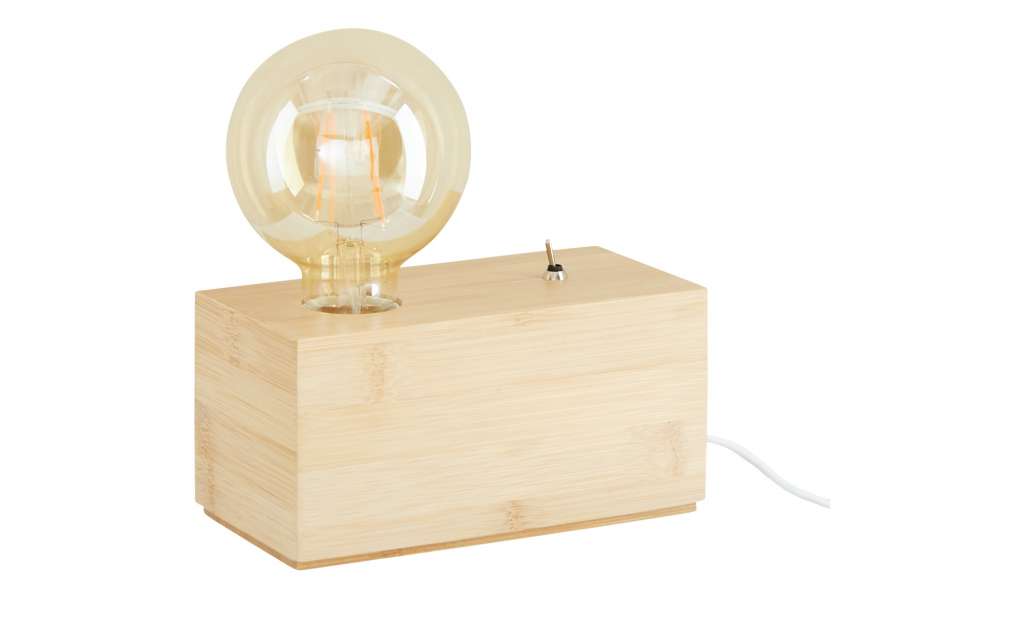 for friends Tischleuchte, 1-flammig, `Bambus -Block´ ¦ holzfarben Lampen & Leuchten > Innenleuchten > Tischlampen - Höffner
