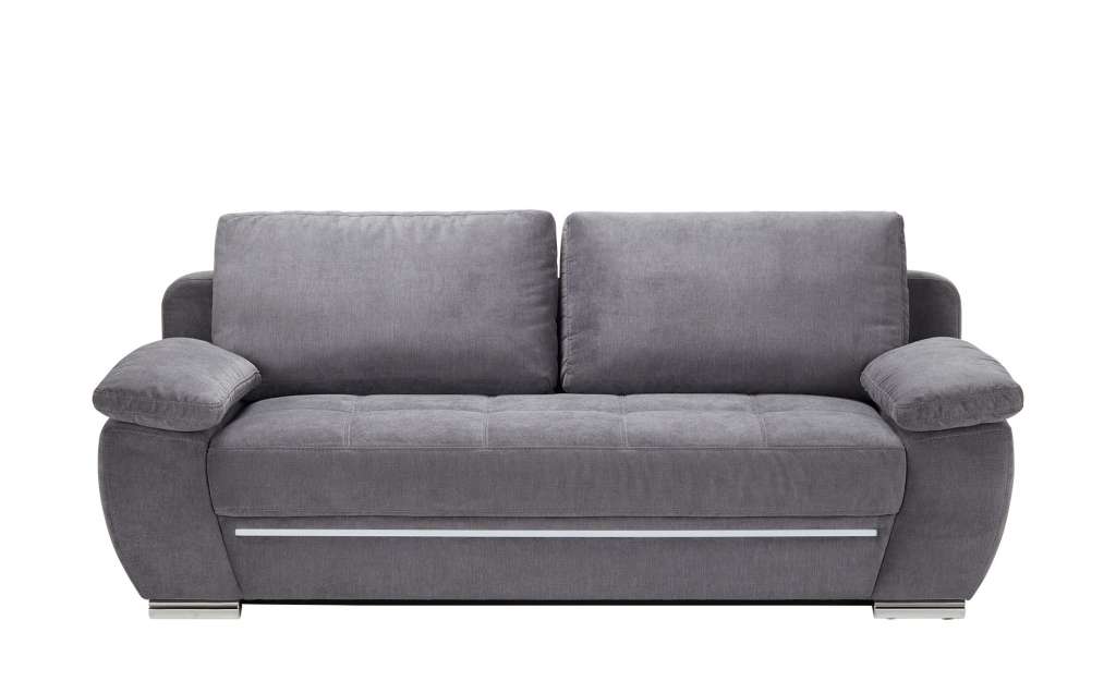 bobb Schlafsofa  Farella LED ¦ grau Polstermöbel > Sofas > 2-Sitzer - Höffner