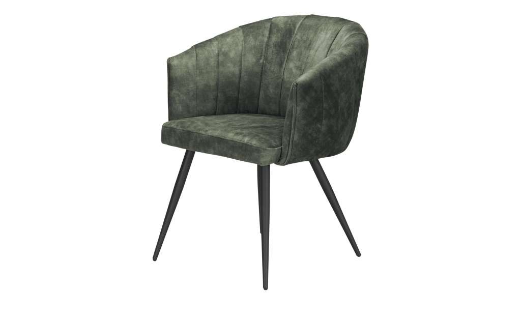 uno Polsterstuhl  Ilona ¦ grün Stühle > Esszimmerstühle > Esszimmerstühle mit Armlehnen - Höffner