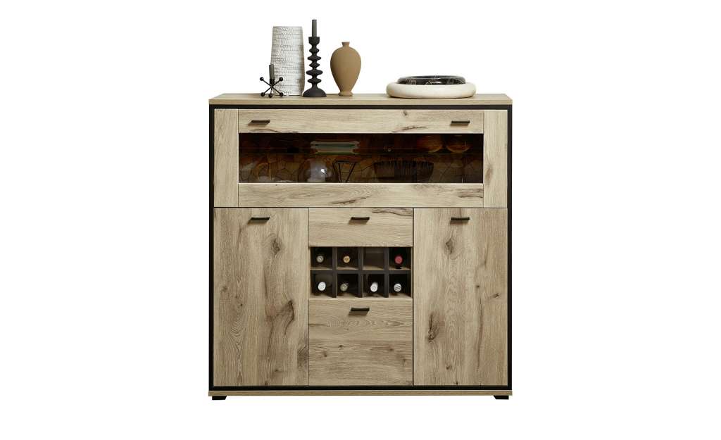 uno Highboard  Ruben ¦ holzfarben Kommoden & Sideboards > Highboards - Höffner