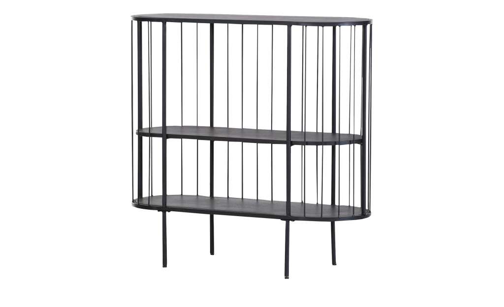 Regal  Giulio ¦ schwarz Regale > Bücherregale - Höffner