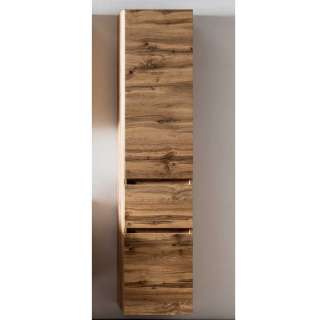 Badseitenschrank 185 cm hoch Landhausstil