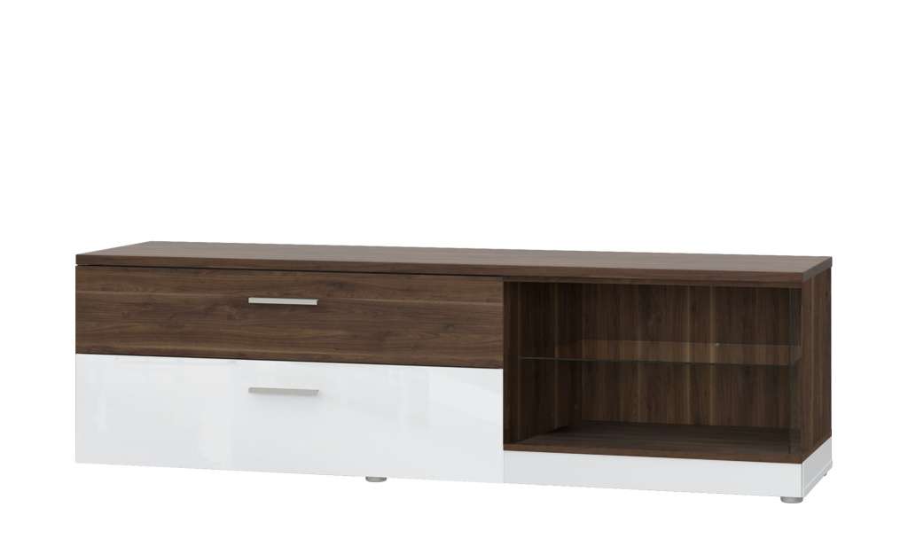 Lowboard  Noce ¦ weiß Kommoden & Sideboards > Lowboards - Höffner