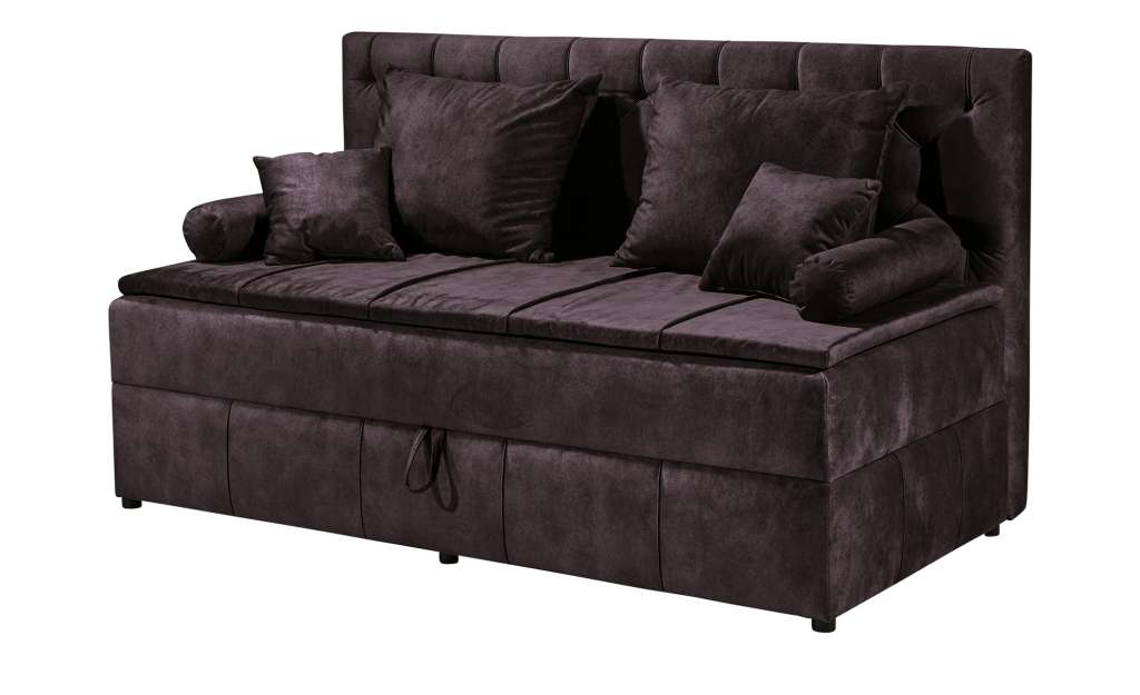 uno Polsterliege mit Bettkasten Cora ¦ lila/violett Betten > Polsterbetten - Höffner