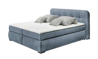 uno Boxspringbett mit Bettkasten Paula ¦ blau Betten > Boxspringbetten > Boxspringbetten 180x200 - Höffner