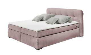 uno Boxspringbett mit Bettkasten Paula ¦ rosa/pink Betten > Boxspringbetten > Boxspringbetten 180x200 - Höffner