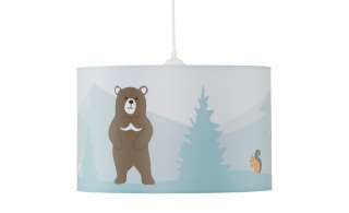 Pendelleuchte, 1-flammig, `Wald` ¦ grau Ø: 40 Lampen & Leuchten > Innenleuchten > Kinderlampen - Höffner