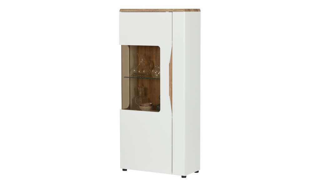 Vitrine  Tango ¦ weiß Kommoden & Sideboards > Vitrinen - Höffner