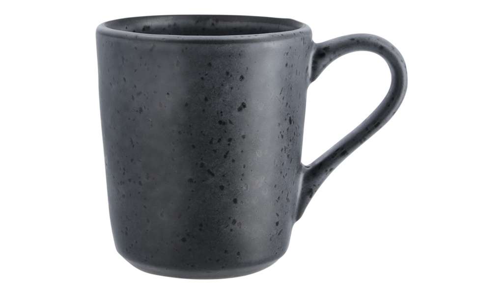 Kaffeebecher 370 ml  Ragusa ¦ schwarz ¦ Steinzeug Ø: 9 Geschirr > Becher - Höffner