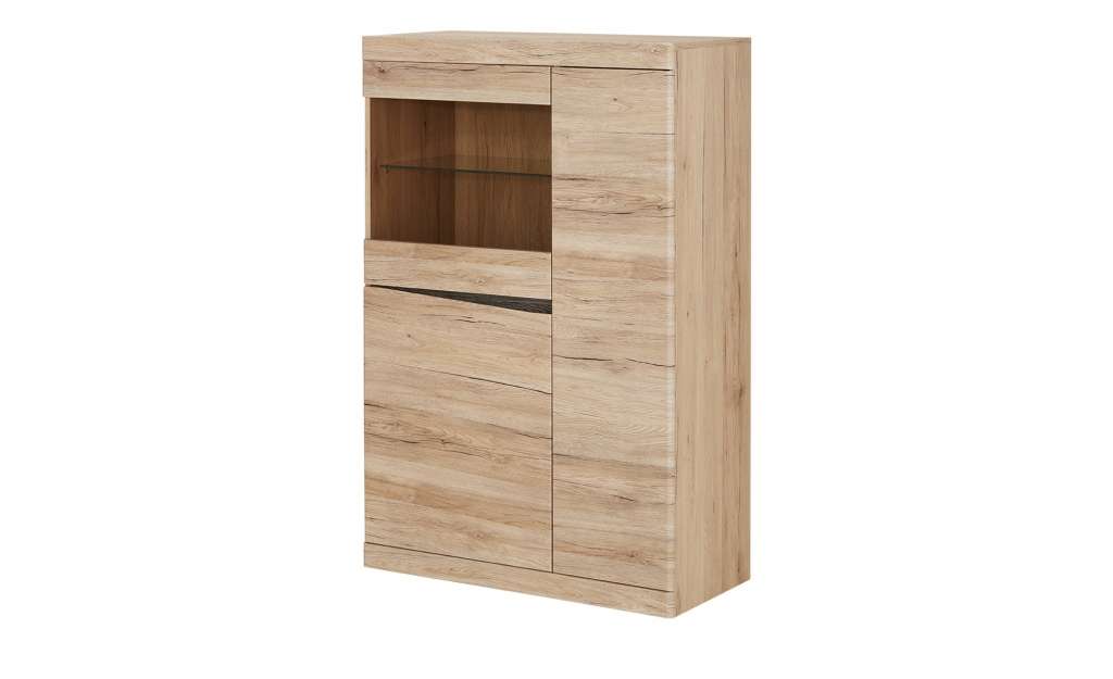 Highboard  Turino ¦ holzfarben Kommoden & Sideboards > Highboards - Höffner