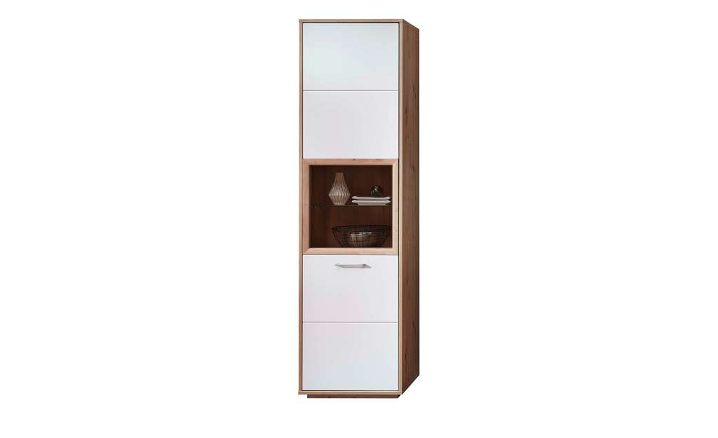 uno Vitrine  Modena ¦ weiß Kommoden & Sideboards > Vitrinen - Höffner