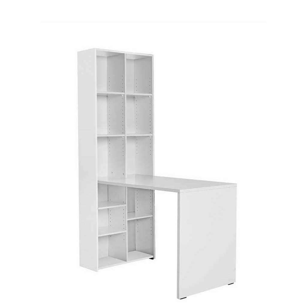 Schreibtisch mit Regal Mini Office 182 cm hoch