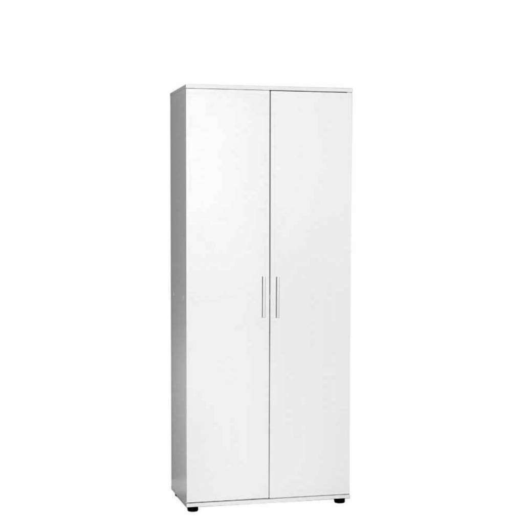 Hoher Schuhschrank in Weiß zwei Türen