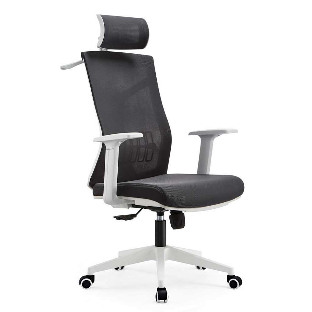 Ergonomischer Bürostuhl mit Kopfstütze Jackenhalter