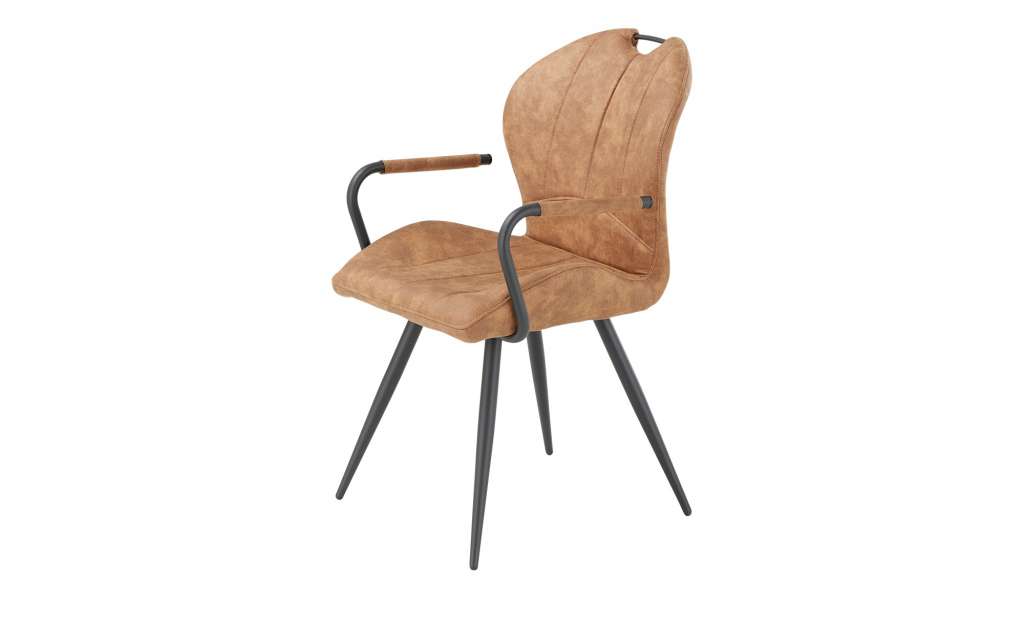 Stuhl  Ingo ¦ braun Stühle > Esszimmerstühle > Esszimmerstühle mit Armlehnen - Höffner