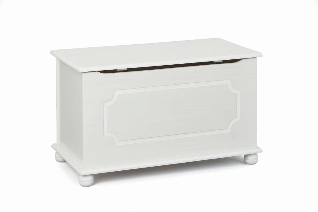 Massivholztruhe Emel ¦ weiß Garderoben & Kleiderstangen > Schuhschränke - Höffner