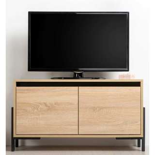 TV Element Holzoptik in Sonoma-Eiche 94 cm breit