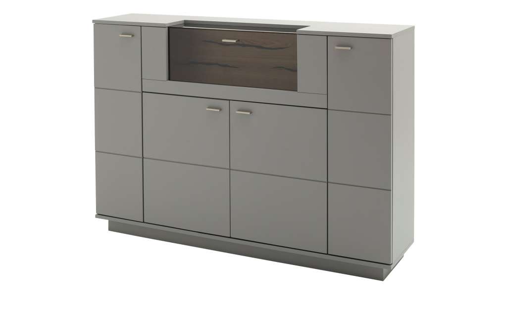 uno Highboard  Sella ¦ grau Kommoden & Sideboards > Highboards - Höffner